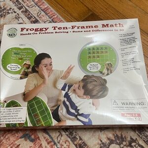 New Sensational Math Froggy Ten-Frame Math Hands On Homeschool